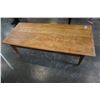 Image 1 : SOLID WALNUT COFFEE TABLE
