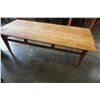 Image 3 : SOLID WALNUT COFFEE TABLE