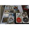 Image 3 : 2 SONY DUAL SHOCK 3 CONTROLLER, ASSORTED CDS, AND VIDEO GAMES