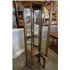 Image 2 : CORNER DISPLAY CABINET W/ GLASS DOORS
