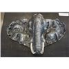 Image 2 : ELEPHANT HEAD PLAQUE ON WOOD
