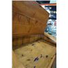 Image 2 : LARGE PINE STORAGE TRUNK -2-1/2FT DEEP, 5FT 3" WIDE, 4FT 3" TALL
