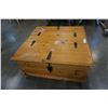 Image 1 : PINE TRUNK W/ IRON HARDWARE
