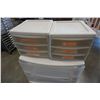 Image 3 : 3 3 DRAWER PLASTIC ORGANIZERS