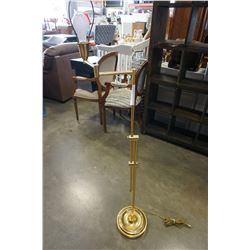 BRASS ADJUSTABLE FLOOR LAMP