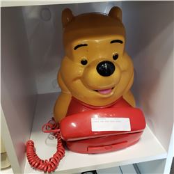 WINNIE THE POOH BUST PHONE