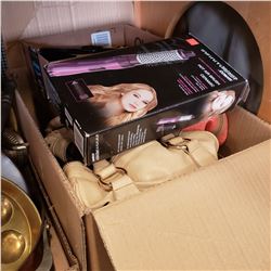 BOX OF HAIR CURLERS