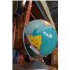 Image 3 : NYSTROM LARGE WORLD GLOBE ON DOUBLE AXIS STAND