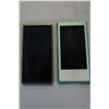 Image 2 : GREY APPLE IPOD AND GREEN APPLE IPOD