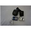 Image 1 : CANON POWERSHOT A480 10 MEGA PIXEL W/ CASE AND OLYMPUS FE-220 7.1 MEGA PIXEL DIGITAL CAMERA