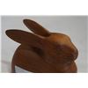 Image 2 : CARVED TEAK RABBIT BOX
