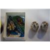 Image 2 : EASTERN STONE STRESS BALL, MURANO ART GLASS JEWELLERY, AND SALT AND PEPPER
