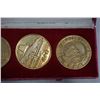 Image 3 : BRASS EASTERN MEDALLION SET