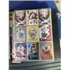 Image 2 : BINDER OF NHL HOCKEY STAR, INSERT AND ROOKIE CARDS, BOOK VALUE $900