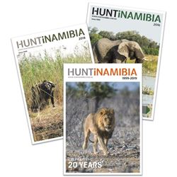 Advertisement in the 2020 edition of the exclusive HuntiNamibia magazine