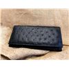 Image 1 : Full Ostrich Leather Purse