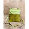 Image 1 : Green Springbok Leather Handbag
