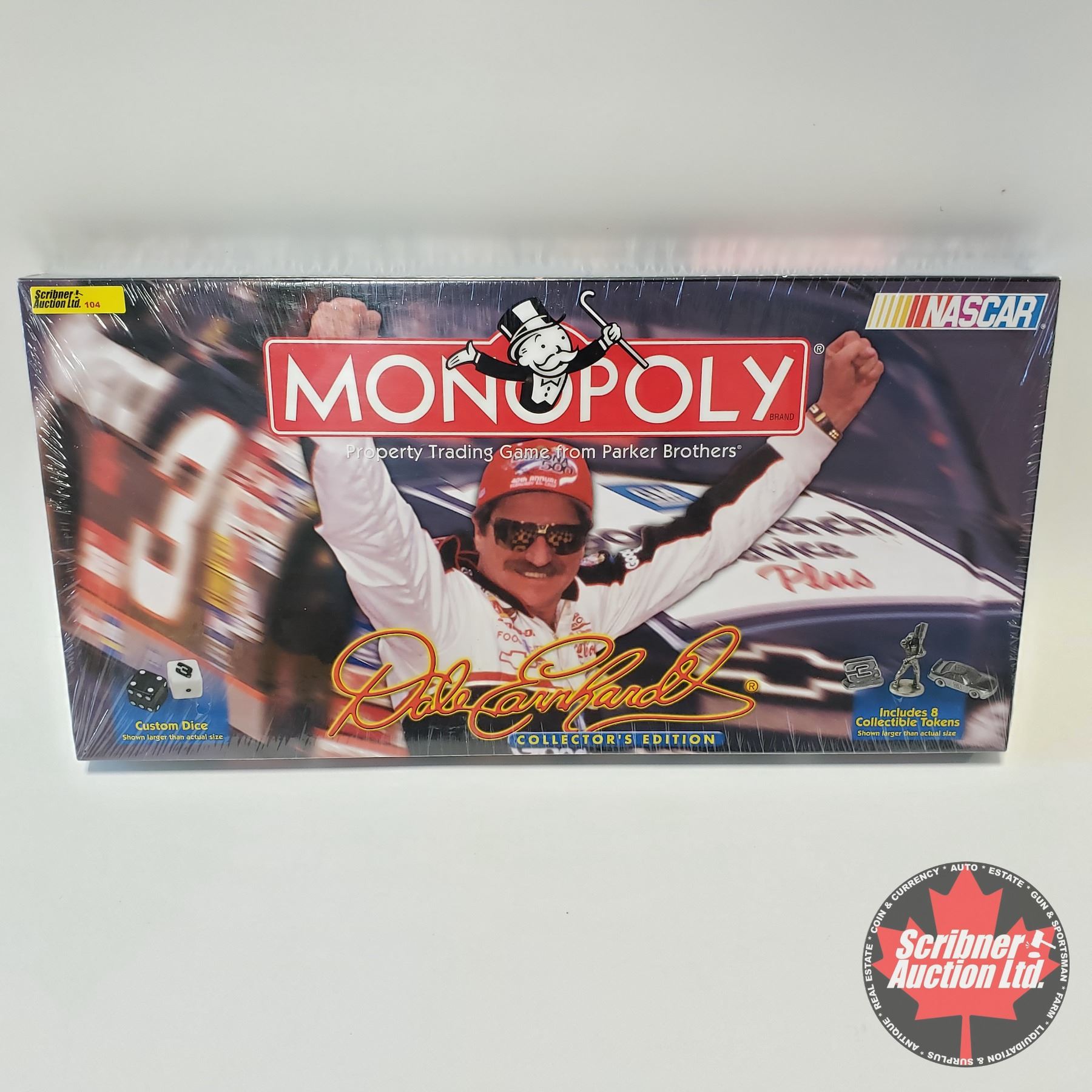NASCAR Monopoly Dale Earnhardt Collector's Edition