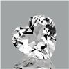 Image 1 : NATURAL DIAMOND WHITE AQUAMARINE HEART
