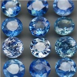 Natural Blue Sapphire 12Pcs/4.41Ct.