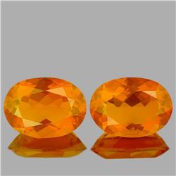 NATURAL INTENSE ORANGE MEXICAN FIRE OPAL - FL