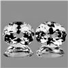 Image 1 : NATURAL Diamond Colorless WHITE TOPAZ Pair Flawless