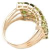 Image 2 : NATURAL CHROME DIOPSIDE TOURMALINE & PERIDOT Ring