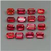 Image 1 : Natural Imperial Red Sapphire 20Pcs/5.35Ct.