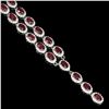 Image 3 : Stunning Oval Red Ruby 103.63 Cts Necklace