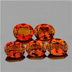 NATURAL CINNAMON ORANGE HESSONITE GARNET [VVS]