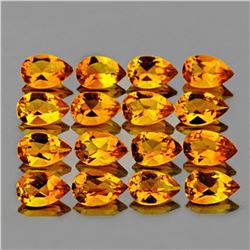 Natural GOLDEN YELLOW CITRINE 5x3 MM (16 Pcs)