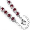 Image 3 : Natural Pigeon Blood Red Ruby Bracelet
