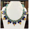 Image 1 : Tibet Hand Made Turquoise & Lapis Lazuli Necklace