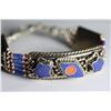 Image 1 : Tibet Hand Made Lapiz Lazuli & Coral Bracelet