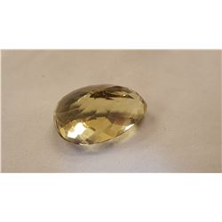 GORGEOUS HUGE 127.50 CT UNHEATED LEMON CITRINE