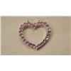 Image 1 : 7.50 CT PINK ROSE DE FRANCE AMETHYST HEART PENDANT