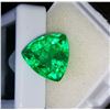 Image 1 : BEAUTIFUL CERTIFIED 7.55CT COLOMBIAN EMERALD