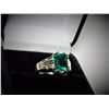 Image 2 : GORGEOUS 5 CT VVS1 EMERALD RING