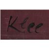 Image 4 : Paul Klee Swiss Abstract Gouache on Paper Portrait
