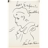 Image 1 : Jean Cocteau French Cubist Ink on Paper