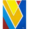 Image 1 : Larry Zox American Abstract Oil on Canvas