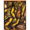 Image 1 : Hortense Gordon Canadian Grease Pencil on Paper