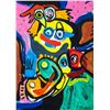 Image 1 : Karel Appel Dutch Abstract Oil on Canvas '74