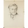 Image 1 : Iver Rose American Charcoal on Paper Portrait