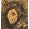 Image 3 : Odilon Redon French Symbolist Charcoal Paper Od821