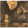 Image 4 : Odilon Redon French Symbolist Charcoal Paper Od821