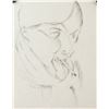 Image 1 : Hugo Scheiber Hungarian Modernist Pencil on Paper