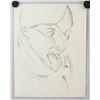 Image 2 : Hugo Scheiber Hungarian Modernist Pencil on Paper