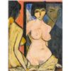 Image 1 : Otto Mueller German Expressionist Oil on Paper