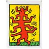 Image 1 : Keith Haring American Pop Signed Silkscreen Print